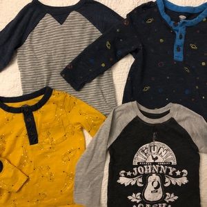Lot of 4 Boys t-shirts